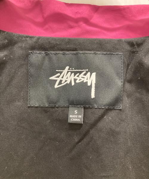 stussy（ステューシー）stussy (ステューシー) コーチジャケット/CRUIZE COACH JACKET ピンク サイズ:Ｓの古着・服飾アイテム