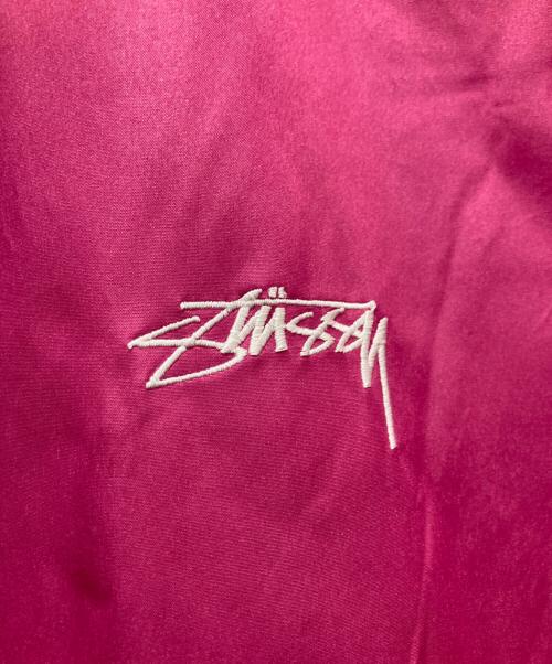 stussy（ステューシー）stussy (ステューシー) コーチジャケット/CRUIZE COACH JACKET ピンク サイズ:Ｓの古着・服飾アイテム