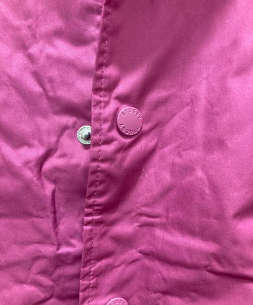 stussy（ステューシー）stussy (ステューシー) コーチジャケット/CRUIZE COACH JACKET ピンク サイズ:Ｓの古着・服飾アイテム