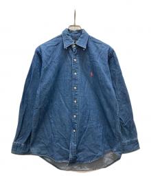 RALPH LAUREN（ラルフローレン）の古着「ボタンダウンシャツ」｜インディゴ