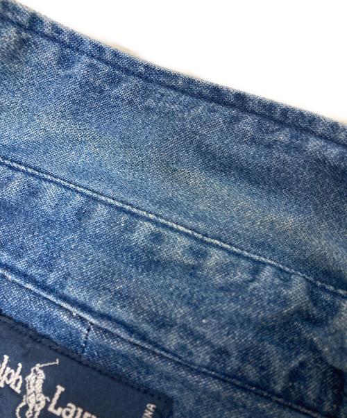 RALPH LAUREN（ラルフローレン）RALPH LAUREN (ラルフローレン) ボタンダウンシャツ インディゴ サイズ:18の古着・服飾アイテム