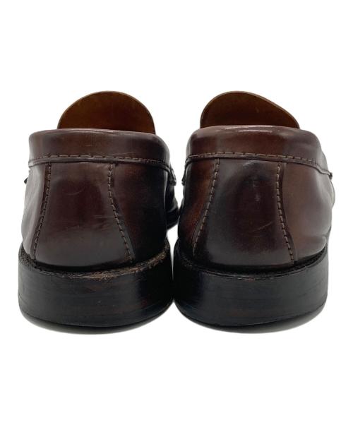 BROOKS BROTHERS（ブルックスブラザーズ）BROOKS BROTHERS (ブルックスブラザーズ) Alden (オールデン) コインローファー ブラウン サイズ:6の古着・服飾アイテム