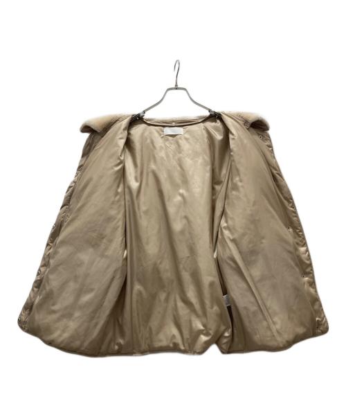 willfully（ウィルフリー）willfully (ウィルフリー) ダウンジャケット ベージュ サイズ:Fの古着・服飾アイテム