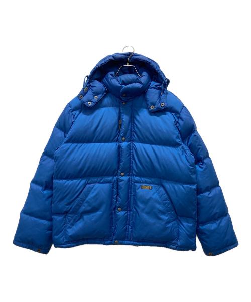 POLO RALPH LAUREN（ポロ・ラルフローレン）POLO RALPH LAUREN (ポロ・ラルフローレン) フーデットダウンジャケット ブルー サイズ:Lの古着・服飾アイテム