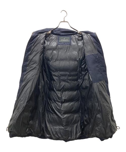 nano・universe（ナノ・ユニバース）nano・universe (ナノ・ユニバース) ダウンコート ネイビー サイズ:36の古着・服飾アイテム