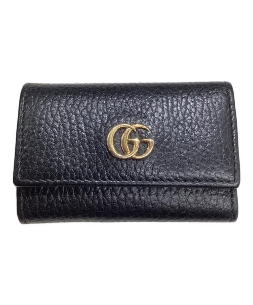 GUCCI（グッチ）GUCCI (グッチ) 6連キーケース ブラックの古着・服飾アイテム
