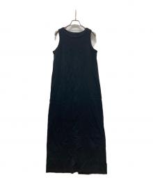 Spick and Span（スピック＆スパン）の古着「天竺アメスリロングワンピース」｜ブラック