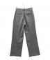 Spick and Span (スピックアンドスパン) ハイブリッドダブルクロスワンタッチパンツ グレー サイズ:38：4000円