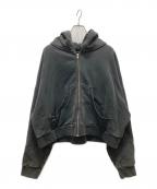 entire studiosエンタイアスタジオ）の古着「ETERNAL ZIP/ジップパーカー」｜ブラック