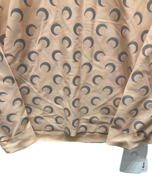 MARINE SERRE（マリーンセル）marine serre (マリーンセル) Second Skin Moon Top ベージュ サイズ:Sの古着・服飾アイテム