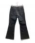 JOHN LAWRENCE SULLIVAN (ジョン ローレンス サリバン) Flared denim pants ブラック サイズ:46：10000円