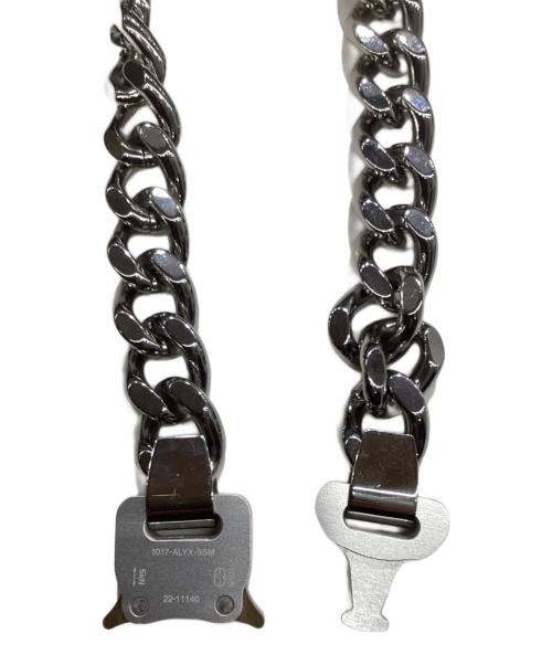 ALYX（アリクス）ALYX (アリクス) ローラーコースターバックル チェーン ネックレス シルバーの古着・服飾アイテム
