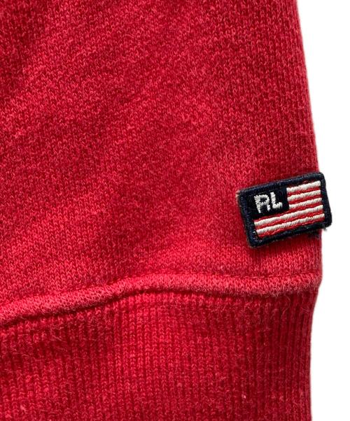 POLO JEANS CO.（ポロジーンズカンパニー）POLO JEANS CO. (ポロジーンズカンパニー) ロゴスウェット レッド サイズ:Mの古着・服飾アイテム