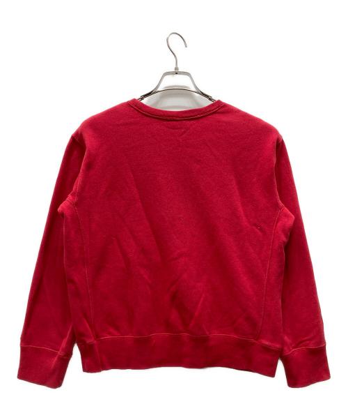 POLO JEANS CO.（ポロジーンズカンパニー）POLO JEANS CO. (ポロジーンズカンパニー) ロゴスウェット レッド サイズ:Mの古着・服飾アイテム
