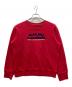 POLO JEANS CO.（ポロジーンズカンパニー）の古着「ロゴスウェット」｜レッド