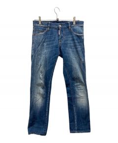 中古・古着通販】DSQUARED2 (ディースクエアード) ダメージデニム