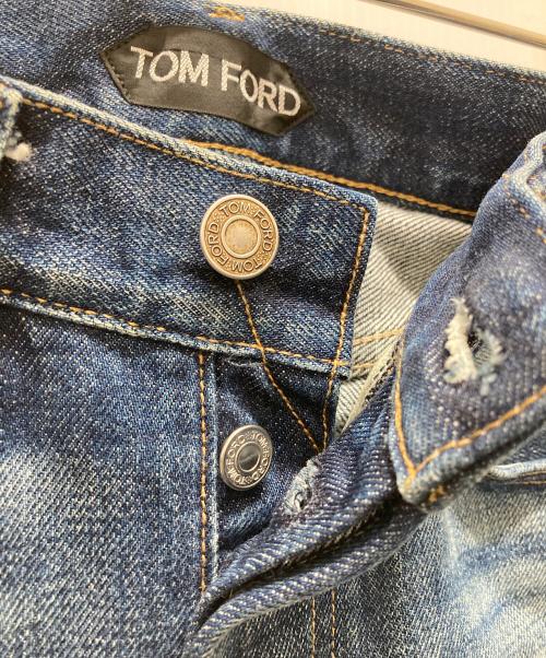 TOM FORD（トムフォード）TOM FORD (トムフォード) スキニーデニムパンツ ブルー サイズ:29の古着・服飾アイテム