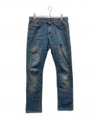 Saint Laurent Parisサンローランパリ）の古着「スキニーデニムパンツ」｜ネイビー