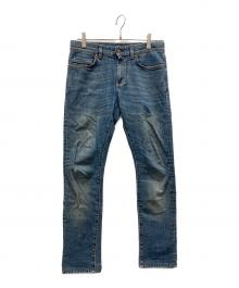 Saint Laurent Paris（サンローランパリ）の古着「スキニーデニムパンツ」｜ネイビー