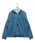 VISVIM（ビズビム）の古着「JUMBO SB DUAL HOODIE F.Z. DMGD」｜スカイブルー