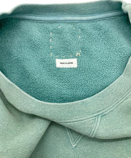 VISVIM（ビズビム）VISVIM (ビズビム) JUMBO SB SWEAT L S CRASH グリーン サイズ:3の古着・服飾アイテム