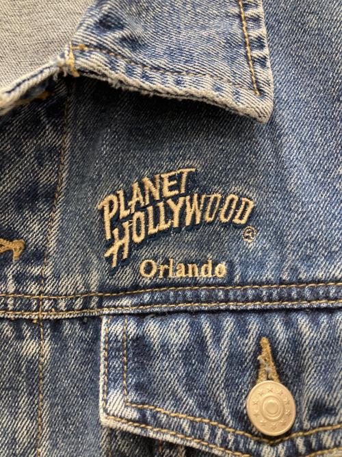 PLANET HOLLYWOOD（プラネットハリウッド）PLANET HOLLYWOOD (プラネットハリウッド) デニムジャケット インディゴ サイズ:Sの古着・服飾アイテム