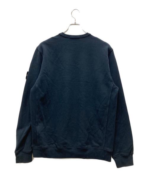 STONE ISLAND（ストーンアイランド）STONE ISLAND (ストーンアイランド) ワッペンロゴスウェット ネイビー サイズ:Mの古着・服飾アイテム