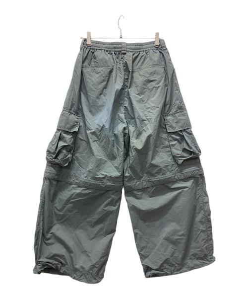 MAISON SPECIAL（メゾンスペシャル）MAISON SPECIAL (メゾンスペシャル) ハイパーウォータープルーフタフタ2WAYプライムワイドカーゴパンツ オリーブ サイズ:00の古着・服飾アイテム