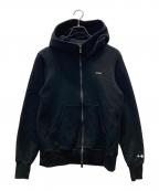 TATRASタトラス）の古着「FELDA ダブルジップパーカー」｜ブラック