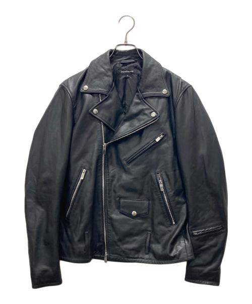 JACKROSE（ジャックローズ）JACKROSE (ジャックローズ) ダブルライダースジャケット ブラック サイズ:4の古着・服飾アイテム
