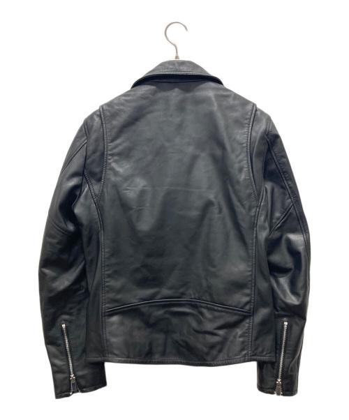 JACKROSE（ジャックローズ）JACKROSE (ジャックローズ) ダブルライダースジャケット ブラック サイズ:4の古着・服飾アイテム