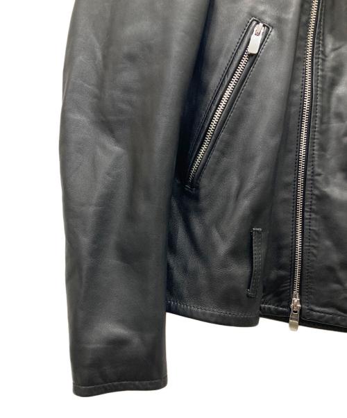 JACKROSE（ジャックローズ）JACKROSE (ジャックローズ) ダブルライダースジャケット ブラック サイズ:4の古着・服飾アイテム