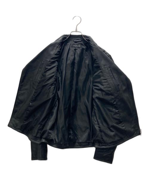 JACKROSE（ジャックローズ）JACKROSE (ジャックローズ) ダブルライダースジャケット ブラック サイズ:4の古着・服飾アイテム