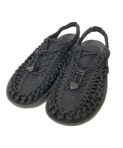 KEEN（キーン）KEEN (キーン) UNEEK ブラック サイズ:左26cm 右27cmの古着・服飾アイテム