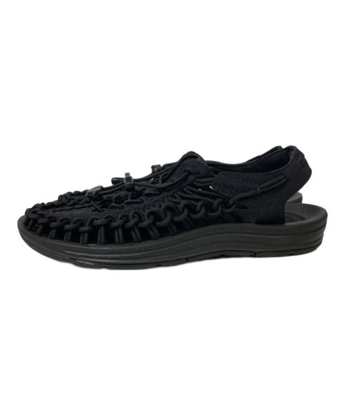 KEEN（キーン）KEEN (キーン) UNEEK ブラック サイズ:左26cm 右27cmの古着・服飾アイテム