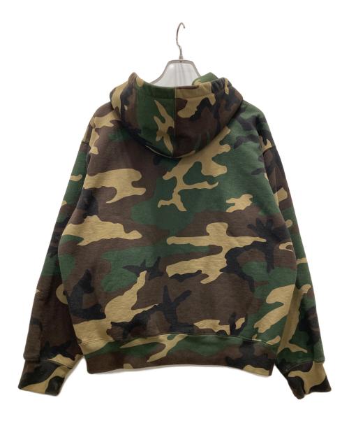SUPREME（シュプリーム）SUPREME (シュプリーム) 25FW Collegiate Applique Zip Up Hooded Sweatshirt オリーブ サイズ:Mの古着・服飾アイテム