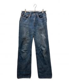 45rpm（45アールピーエム）の古着「45R刺繍セルビッチデニムパンツ」｜インディゴ