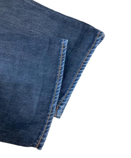 45rpm（45アールピーエム）45rpm (45アールピーエム) 45R刺繍セルビッチデニムパンツ インディゴ サイズ:W26の古着・服飾アイテム