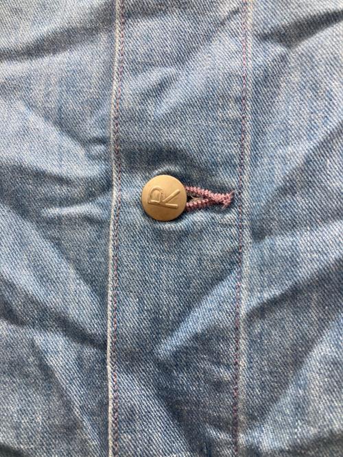 45rpm（45アールピーエム）45rpm (45アールピーエム) フロントボタンデニムスカート インディゴ サイズ:2の古着・服飾アイテム