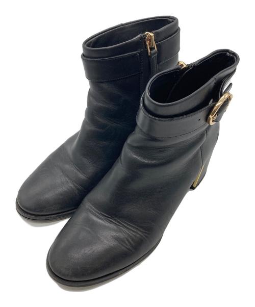 TORY BURCH（トリーバーチ）TORY BURCH (トリーバーチ) ショートブーツ ブラック サイズ:5 1/2の古着・服飾アイテム