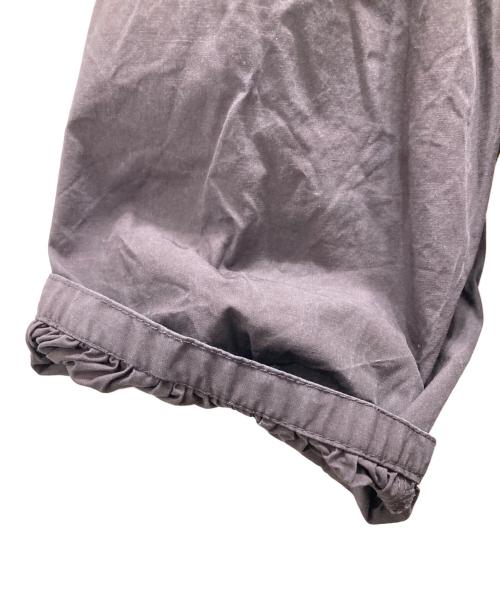 vent blanc（ヴァンブラン）vent blanc (ヴァンブラン) タイプライターギャザーワンピース チャコール サイズ:記載無しの古着・服飾アイテム