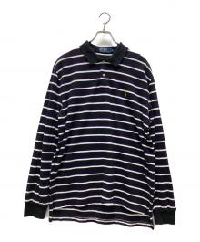 POLO RALPH LAUREN（ポロ・ラルフローレン）の古着「長袖ポロシャツ」｜ブラック