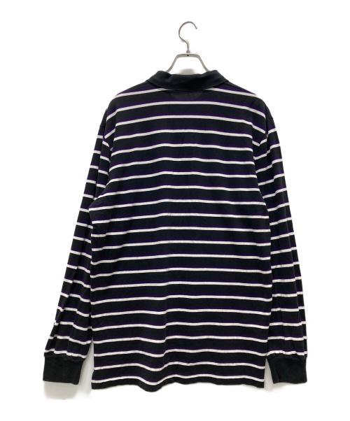 POLO RALPH LAUREN（ポロ・ラルフローレン）POLO RALPH LAUREN (ポロ・ラルフローレン) 長袖ポロシャツ ブラック サイズ:Lの古着・服飾アイテム