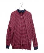 POLO RALPH LAURENポロ・ラルフローレン）の古着「長袖Tシャツ」｜レッド