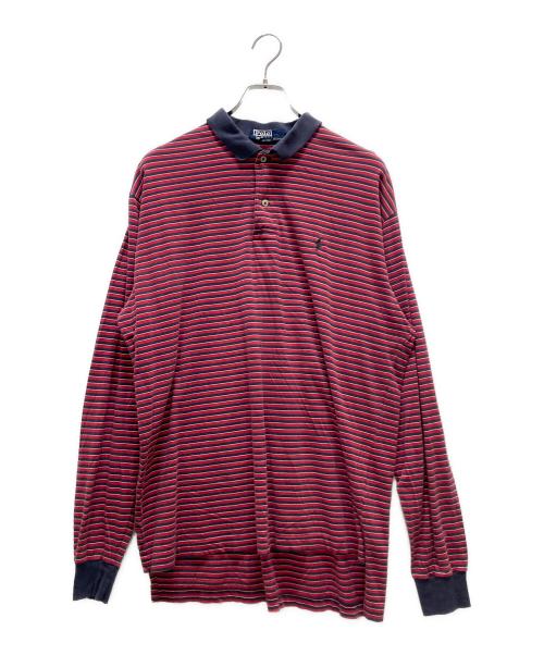 POLO RALPH LAUREN（ポロ・ラルフローレン）POLO RALPH LAUREN (ポロ・ラルフローレン) 長袖Tシャツ レッド サイズ:Lの古着・服飾アイテム