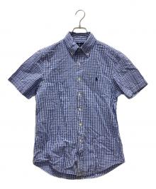 RALPH LAUREN（ラルフローレン）の古着「半袖シャツ」｜ブルー