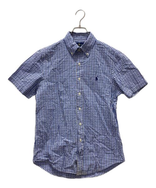 RALPH LAUREN（ラルフローレン）RALPH LAUREN (ラルフローレン) 半袖シャツ ブルー サイズ:Sの古着・服飾アイテム