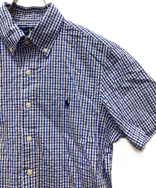 RALPH LAUREN（ラルフローレン）RALPH LAUREN (ラルフローレン) 半袖シャツ ブルー サイズ:Sの古着・服飾アイテム