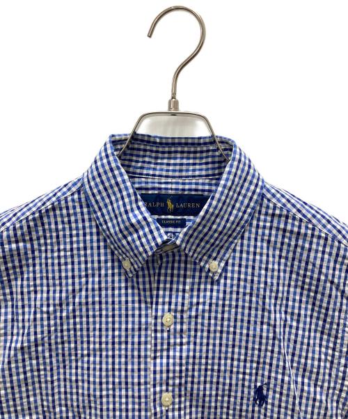 RALPH LAUREN（ラルフローレン）RALPH LAUREN (ラルフローレン) 半袖シャツ ブルー サイズ:Sの古着・服飾アイテム