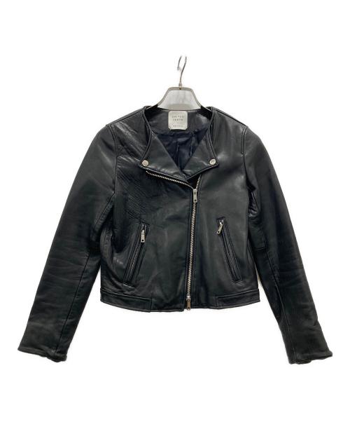 UNITED TOKYO（ユナイテッドトーキョー）UNITED TOKYO (ユナイテッドトーキョー) ラムライダースジャケット ブラック サイズ:1の古着・服飾アイテム